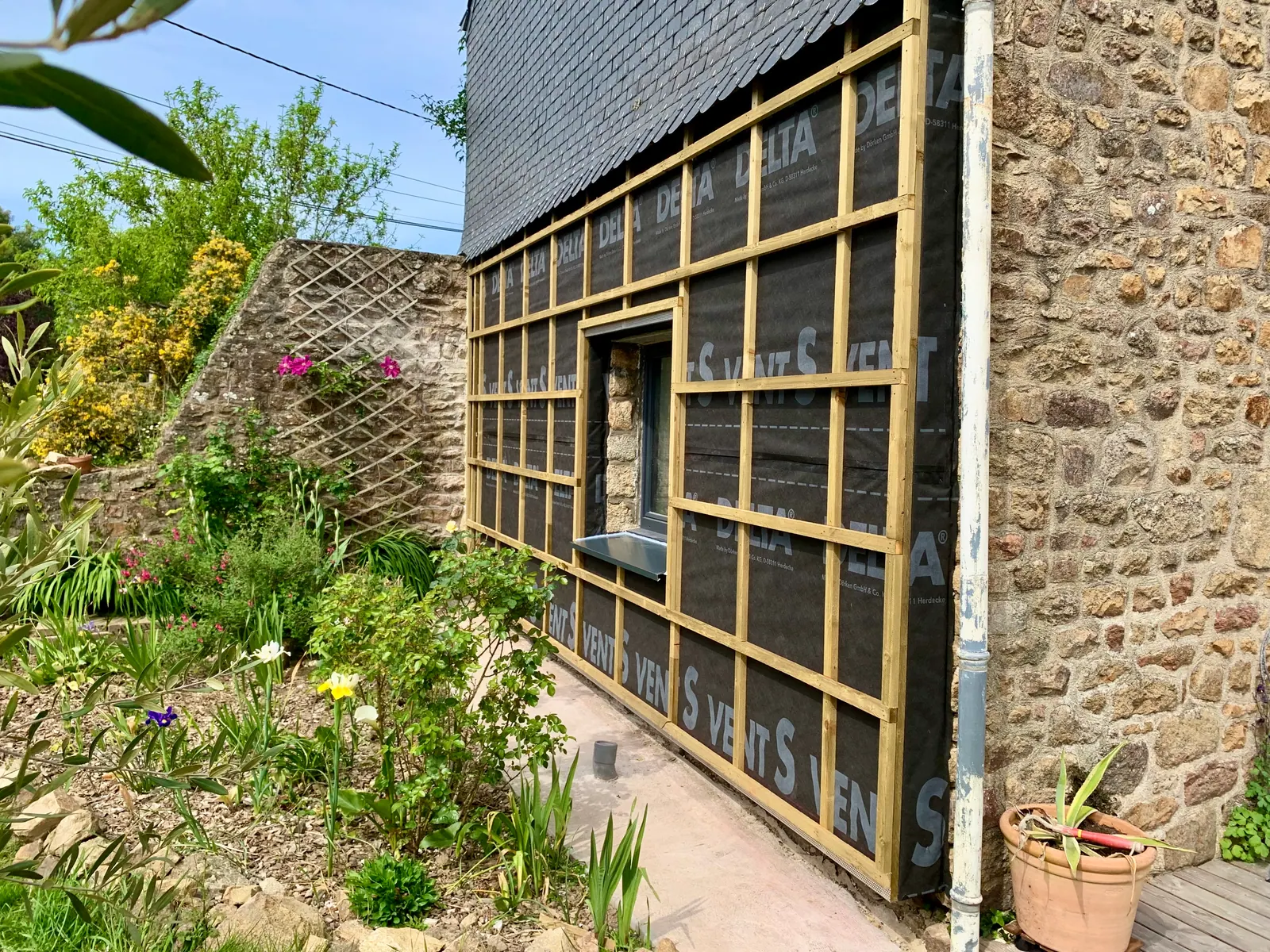 ITE & Bardage Douglas à Locoal-Mendon — photo 4