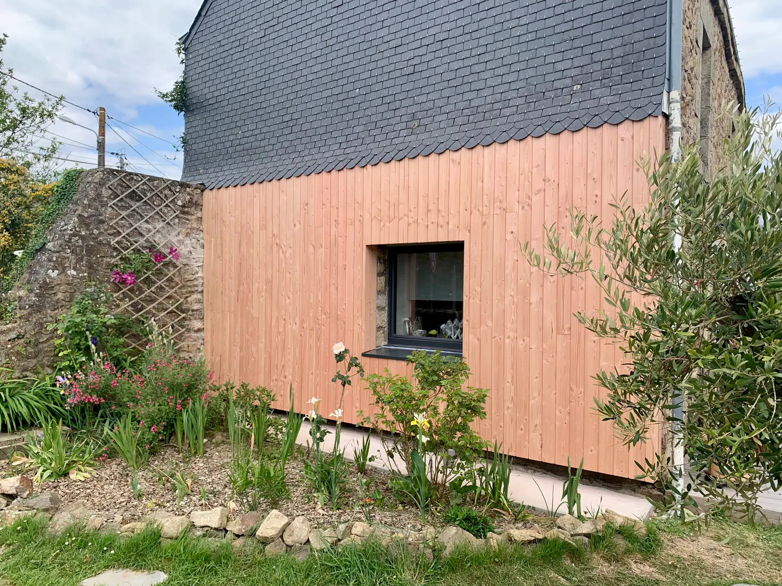 ITE & Bardage Douglas à Locoal-Mendon — photo 5
