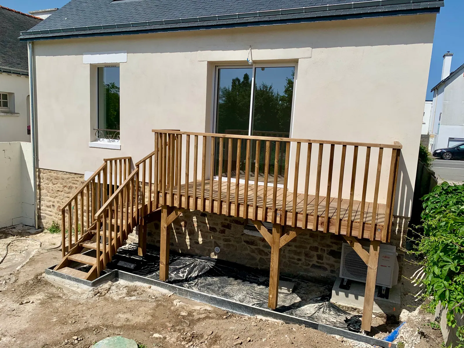 Terrasse sur pilotis à Auray — photo 6
