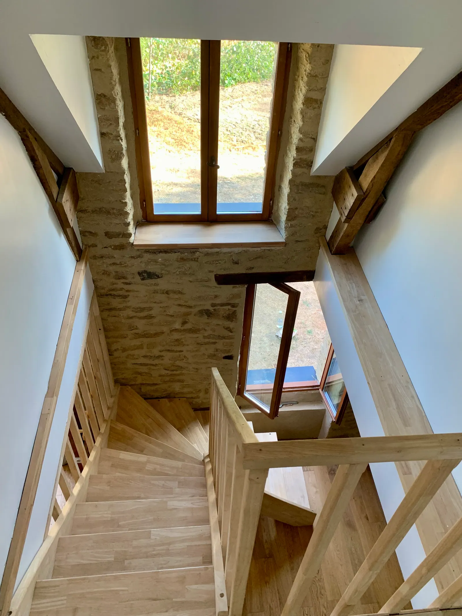 Escalier hévéa à Landévant — photo 6