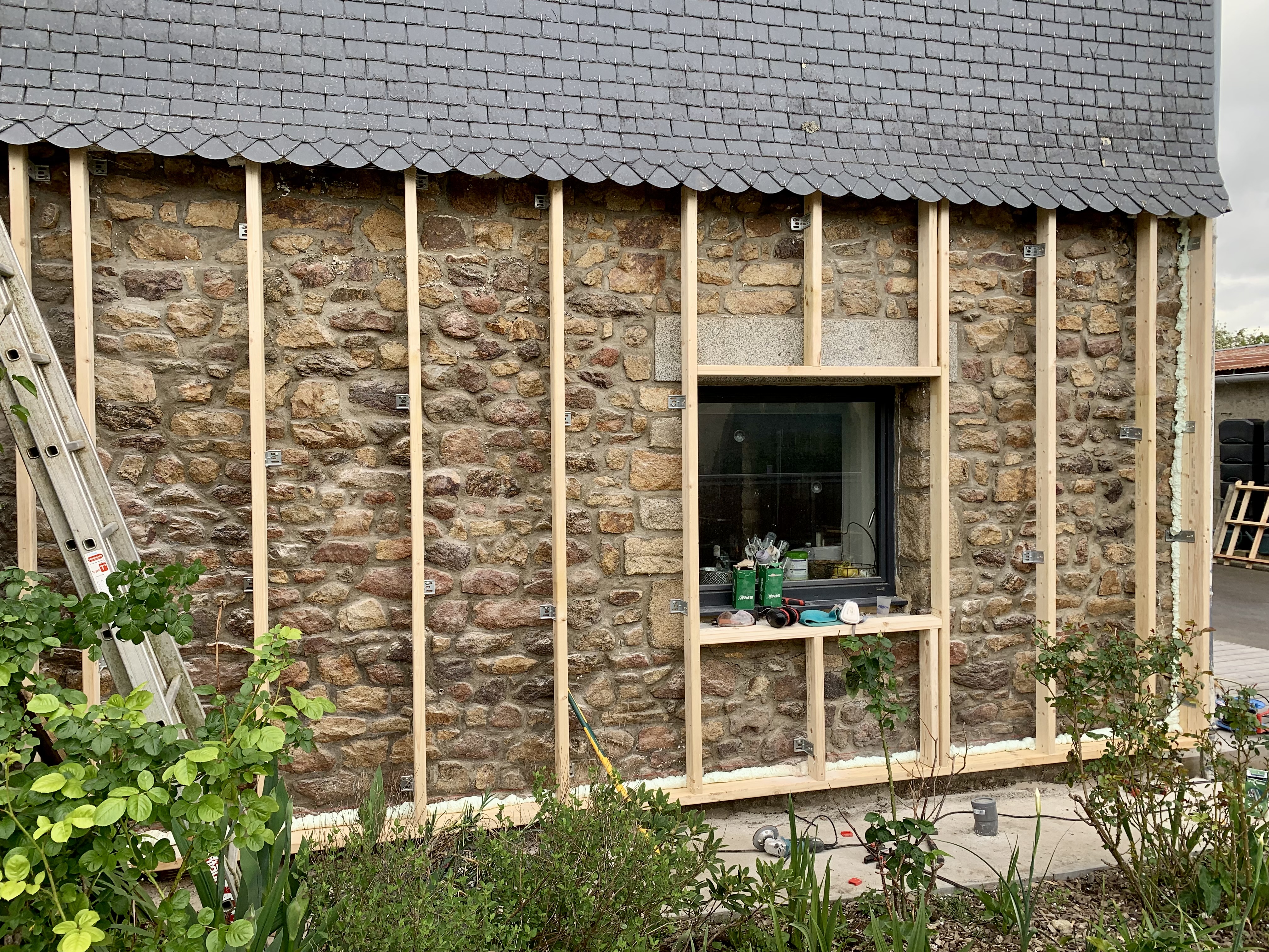 ITE & Bardage Douglas à Locoal-Mendon — photo 2