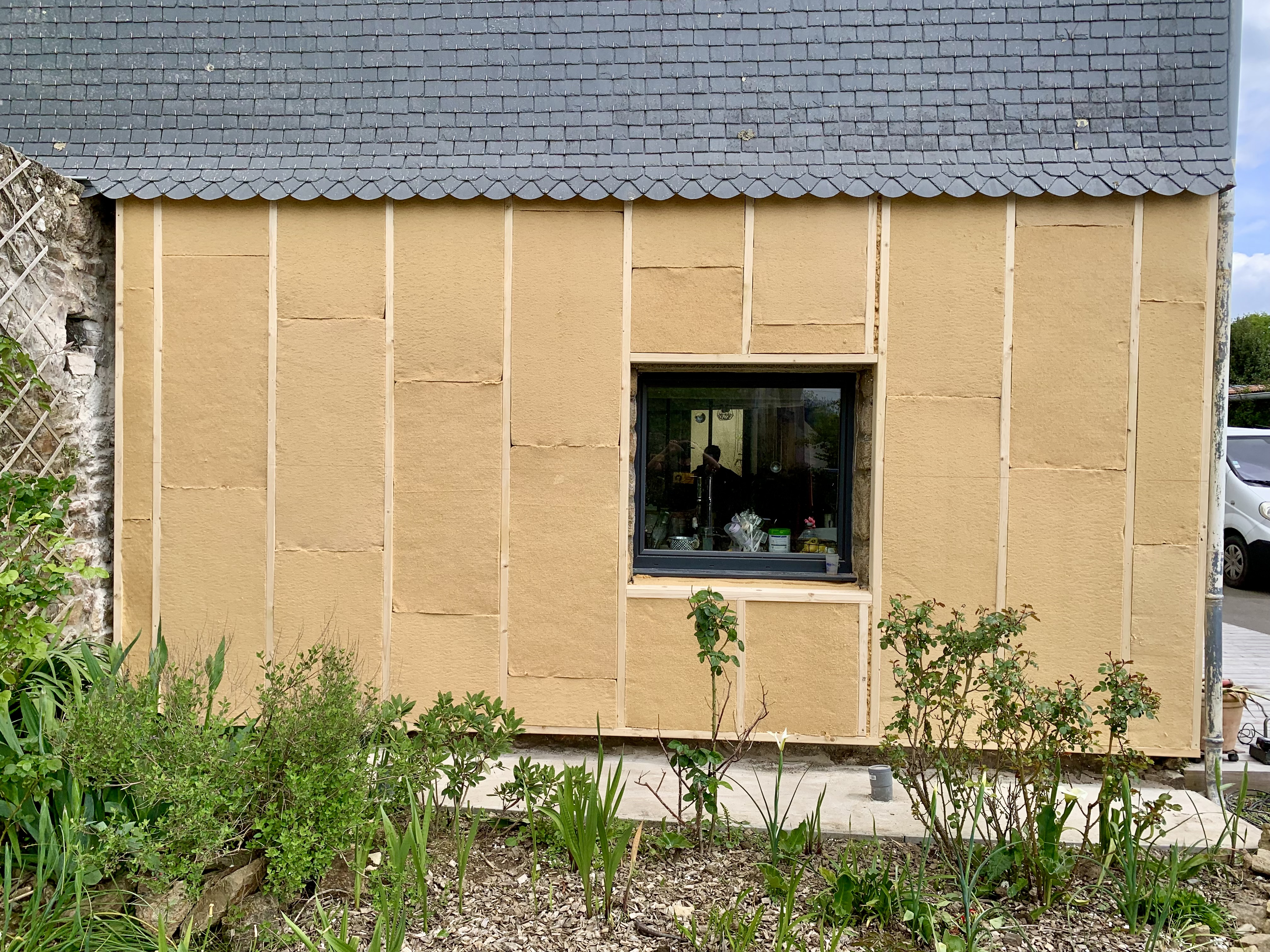 ITE & Bardage Douglas à Locoal-Mendon — photo 3