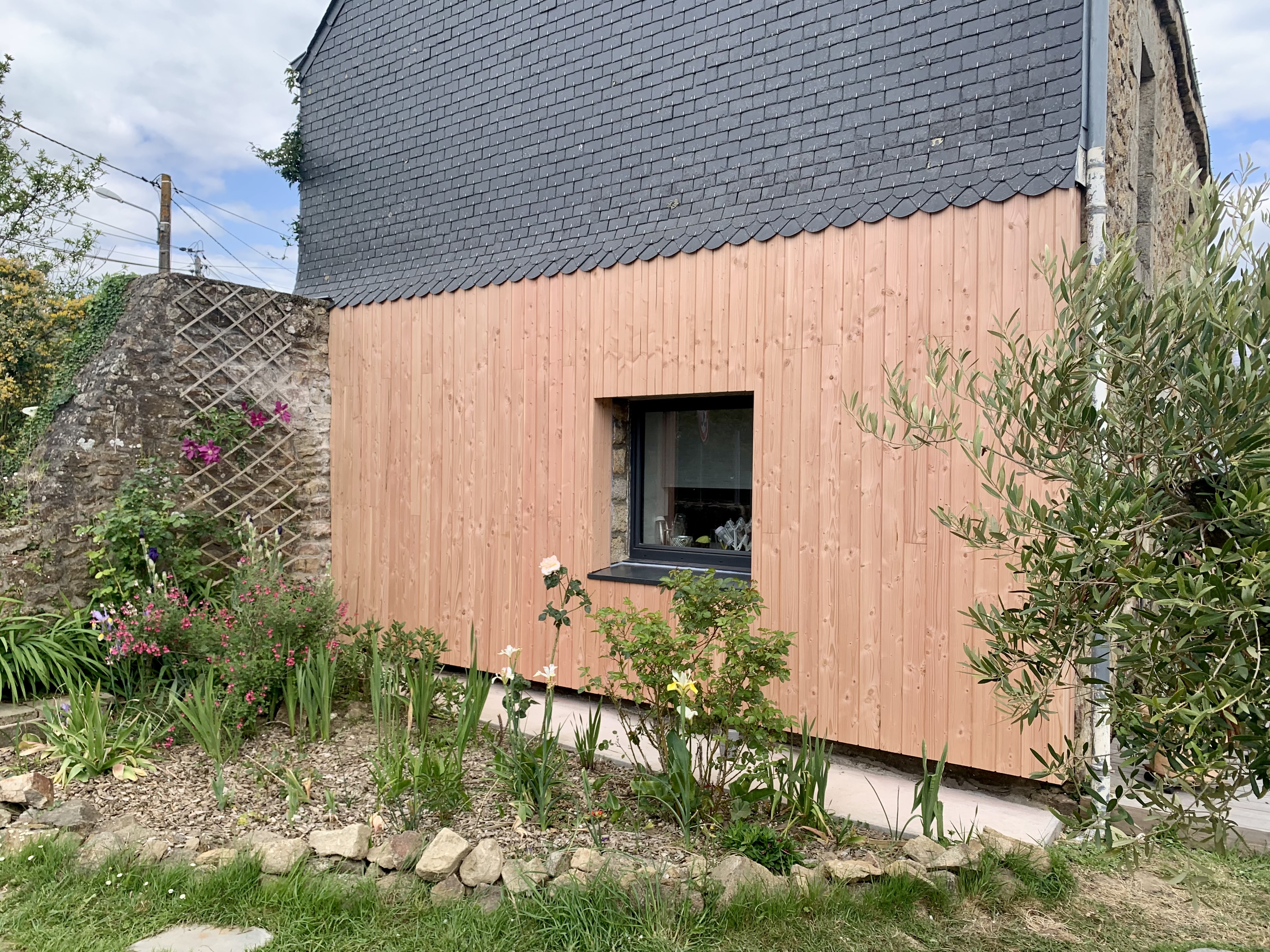 ITE & Bardage Douglas à Locoal-Mendon — photo 5