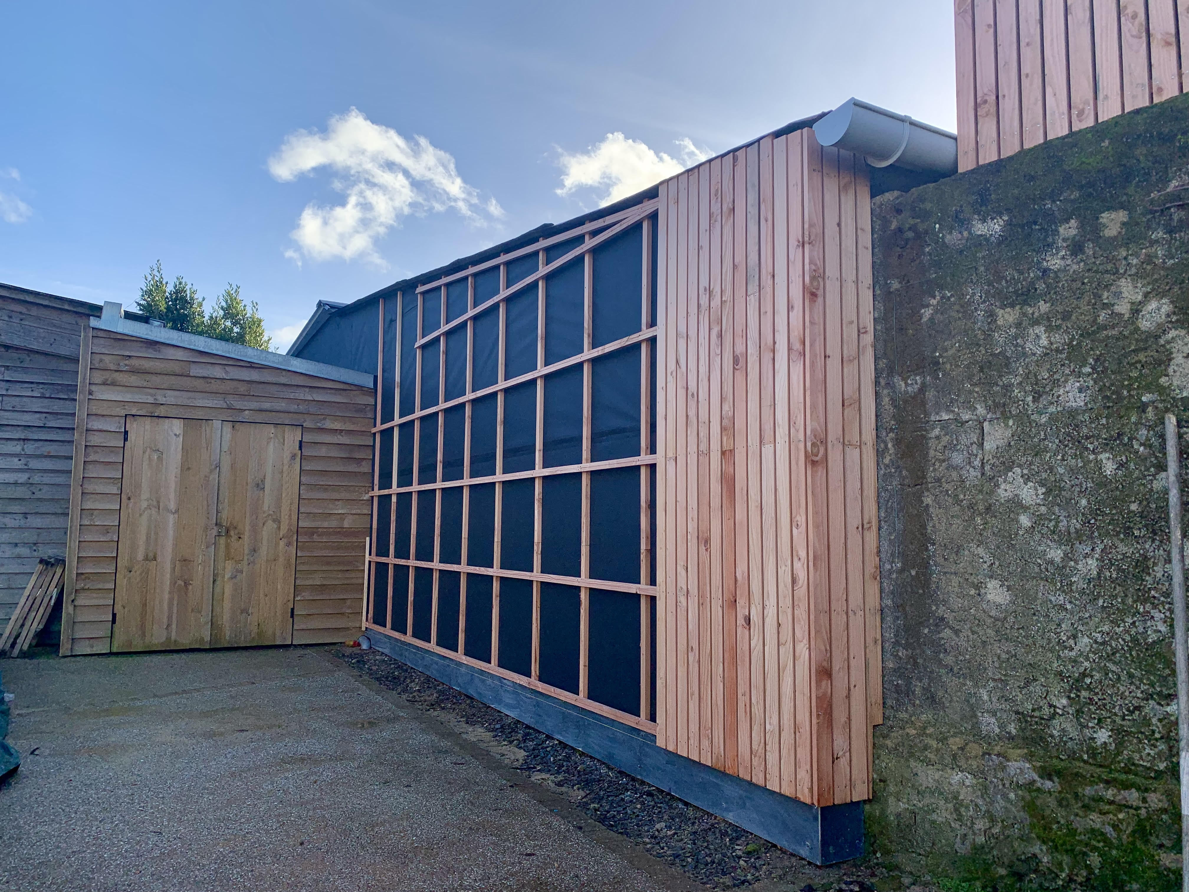 Bardage claire-voie à Locoal-Mendon — photo 3